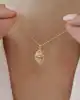 Altın Anne Çocuk Kolye