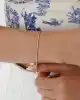Altın Balıksırtı Zincir Bileklik