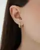 Altın Burgu Halka Küpe