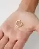 Altın Burgu Halka Küpe