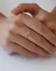 Altın Çiçek Yüzük