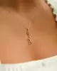Altın Çocuk Figürlü Kolye