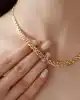 Altın Gurmet Zincir Kolye