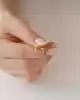 Altın Harf Küpe
