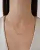 Altın Kanat Figürlü Kolye