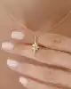 Altın Kutup Yıldızı Kolye