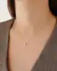 Altın Mini Harf Kolye