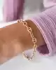Altın Mix Zincir Bileklik