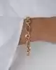 Altın Mix Zincir Bileklik