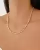 Altın Sıralı Kapsül Kolye
