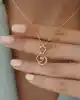 Altın Taşlı Kedi Kolye