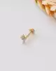 Baget Taşlı Tragus Piercing