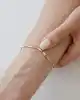 Balıksırtı Altın Zincir Bileklik