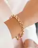 Beşgen Halka Zincir Bileklik