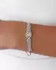 Beyaz Altın Baget Bileklik
