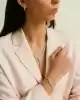 Beyaz Altın Baget Bileklik