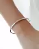 Beyaz Altın Kelepçe Bileklik