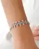 Beyaz Altın Taşlı Bileklik