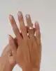 Beyaz Altın Tektaş Yüzük