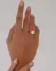 Beyaz Altın Tektaş Yüzük