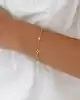 Çiçek Figürlü Altın Bileklik