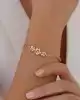 Çiçek Figürlü Altın Bileklik