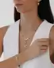 Çiçek Figürlü Altın Kolye