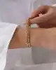Çift Sıra Kafes Zincir Bileklik