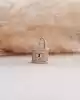 Çift Taraflı Taşlı Kilit Kolye Ucu