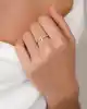 Damla Taşlı Altın Yüzük