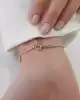 Dorika Detaylı Altın Bileklik