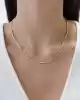 Dorika Detaylı Altın Zincir Kolye