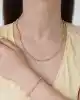 Dorika Toplu Altın Çizgi Bileklik