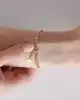 Dorika Toplu Altın Çizgi Bileklik