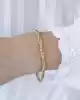 Dorika Toplu Altın Sarmaşık Bileklik