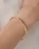 Dorika Toplu Kıvrımlı Kelepçe Bileklik