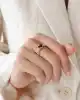 Dorikalı Altın Kalp Yüzük