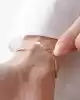 Dorikalı Plaka Altın Bileklik