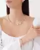 Dorikalı Plaka Altın Bileklik