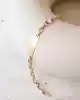 Hello Kitty Figürlü Altın Çocuk Bileklik