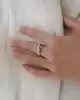 İkili Burgu Sarmal Yüzük