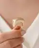 İkili Dörtgen Altın Yüzük
