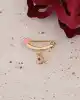 Kalpli Altın Bebek Yaka İğnesi
