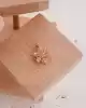 Kar Tanesi Altın Kolye Ucu