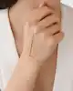 Kelepçe Bileklik Modelli Taşlı Şahmeran