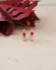 Kırmızı Yıldızlı Çocuk Küpe