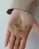 Küp Sallantılı Altın Küpe