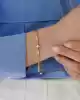 Kutup Yıldızlı Balıksırtı Zincir Bileklik
