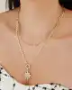 Kuzey Yıldızı Uçlu Zincir Kolye