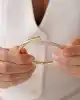 Lila Sarmal Kelepçe Bileklik